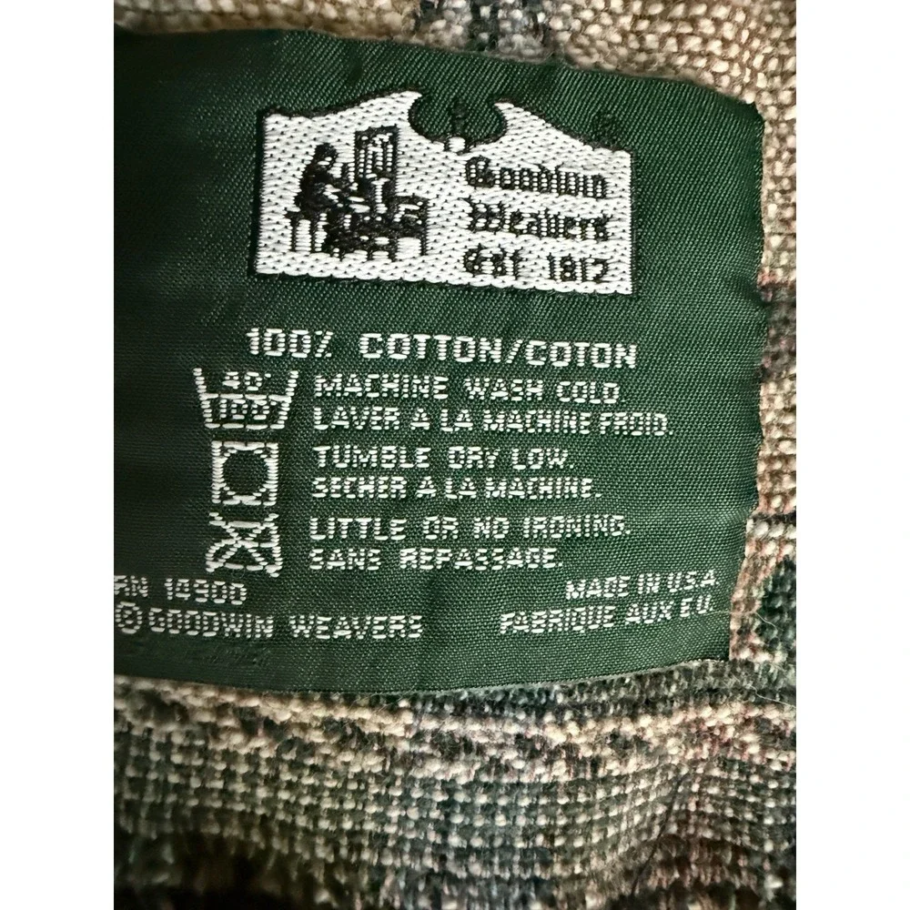 Goodwin Weavers Old Fashioned Golf Tapestry Throw Blanket 51